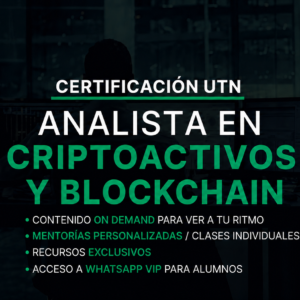 Analista Certificado en Criptoactivos y Blockchain