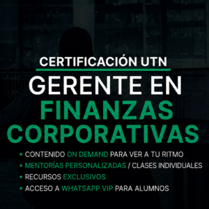 Gerente en Finanzas Corporativas
