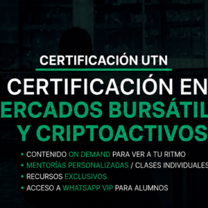 Certificacion en Mercados Bursatiles y Criptoactivos