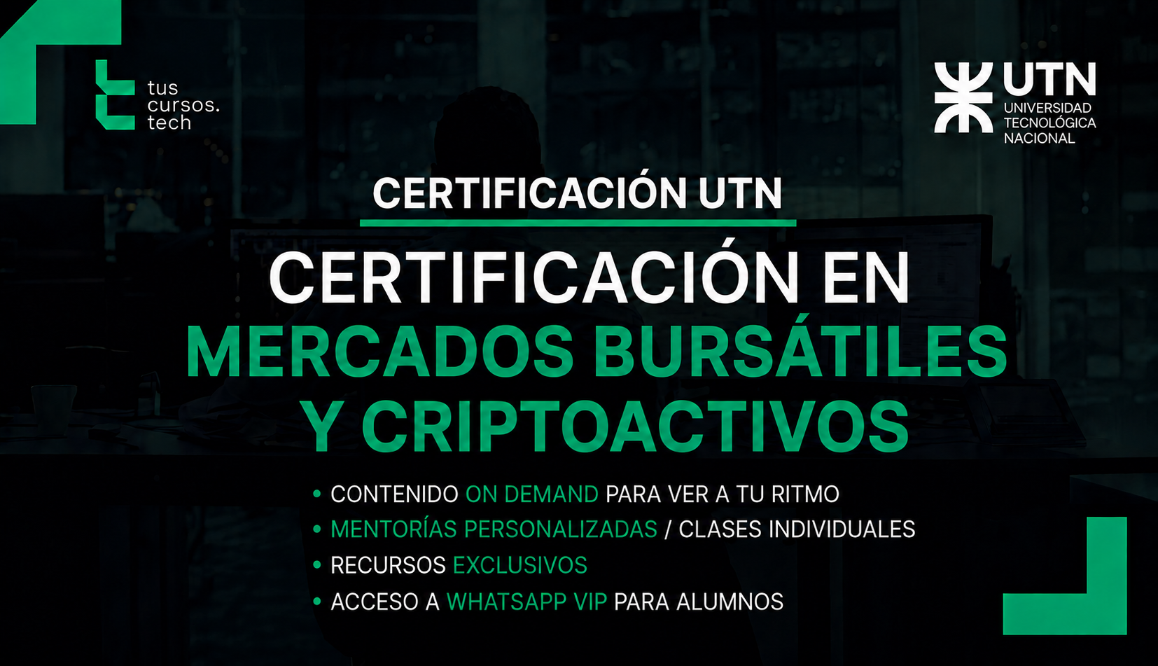 Certificacion en Mercados Bursatiles y Criptoactivos