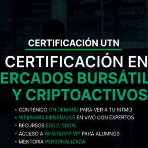 Certificacion en Mercados Bursatiles y Criptoactivos